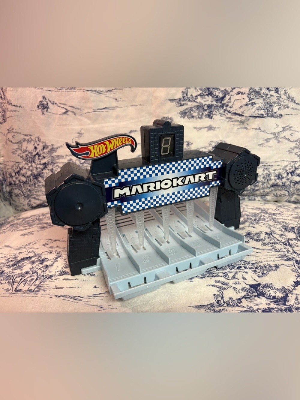 Replacement Finish Line for Hot Wheels Mario Kart Rainbow Road Track WORKING